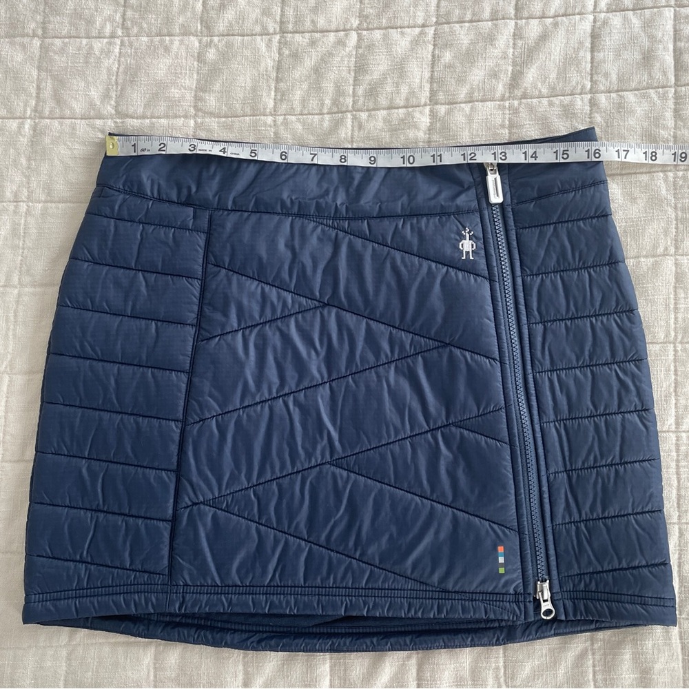NWT Smartwool SmartLoft 120 Lightweight Wool Skirt Navy Size Medium - Picture 12 of 15